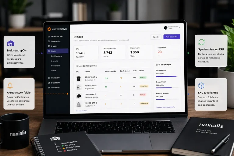 Comment gérer les stocks et la disponibilité avec Commerce Layer ?