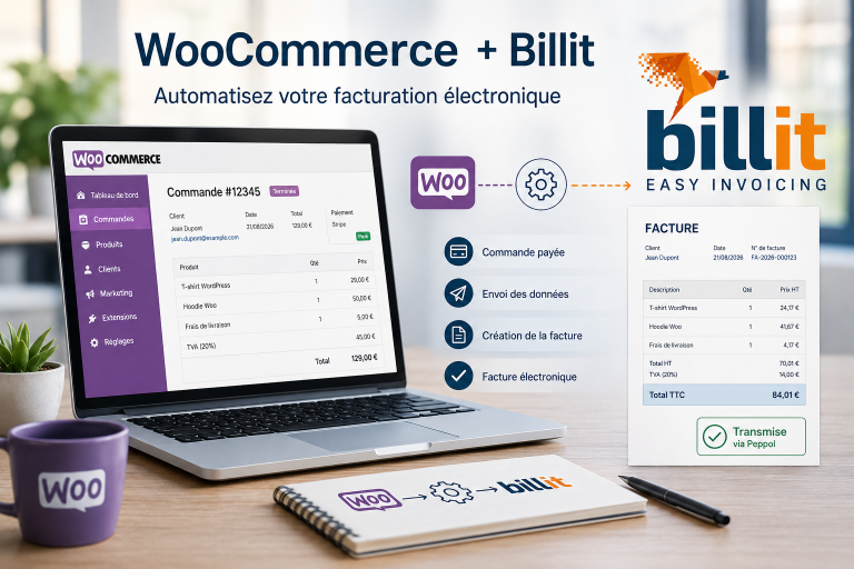 Billit et WooCommerce : comment automatiser la facturation électronique ?