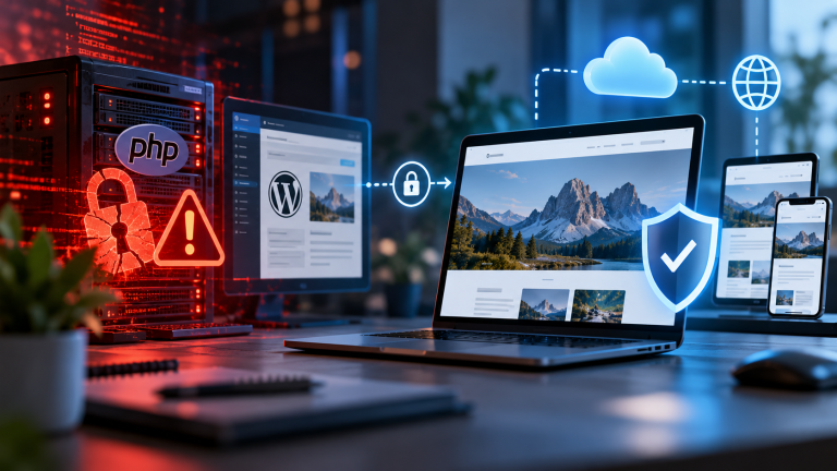 Failles PHP critiques : pourquoi le Headless peut mieux protéger WordPress