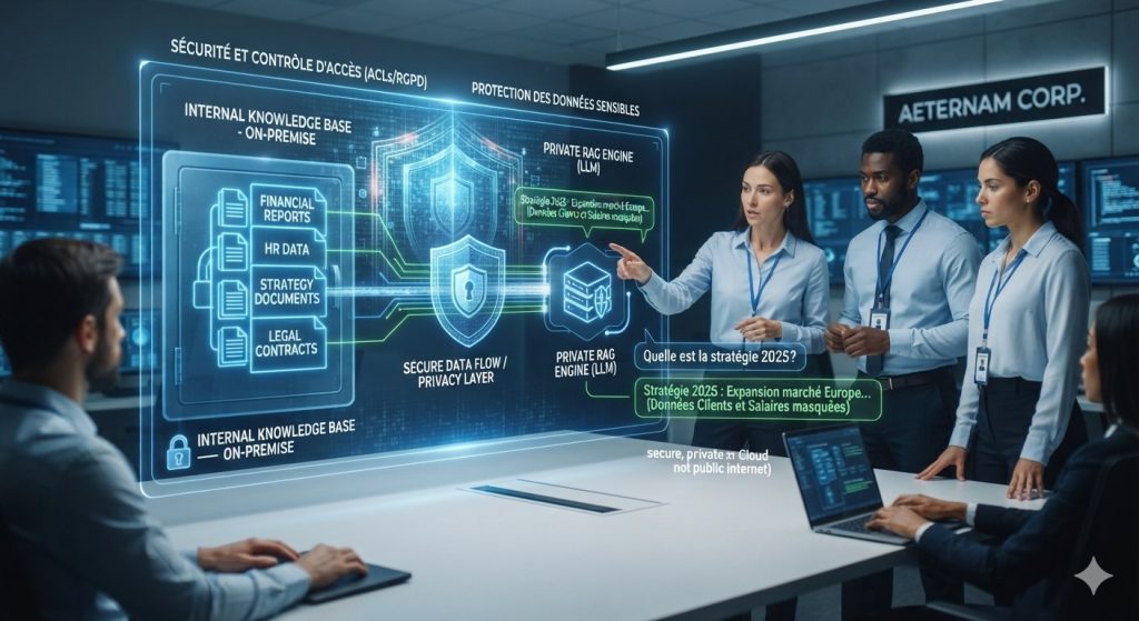 RAG en entreprise : connecter une IA aux documents internes sans exposer les données sensibles